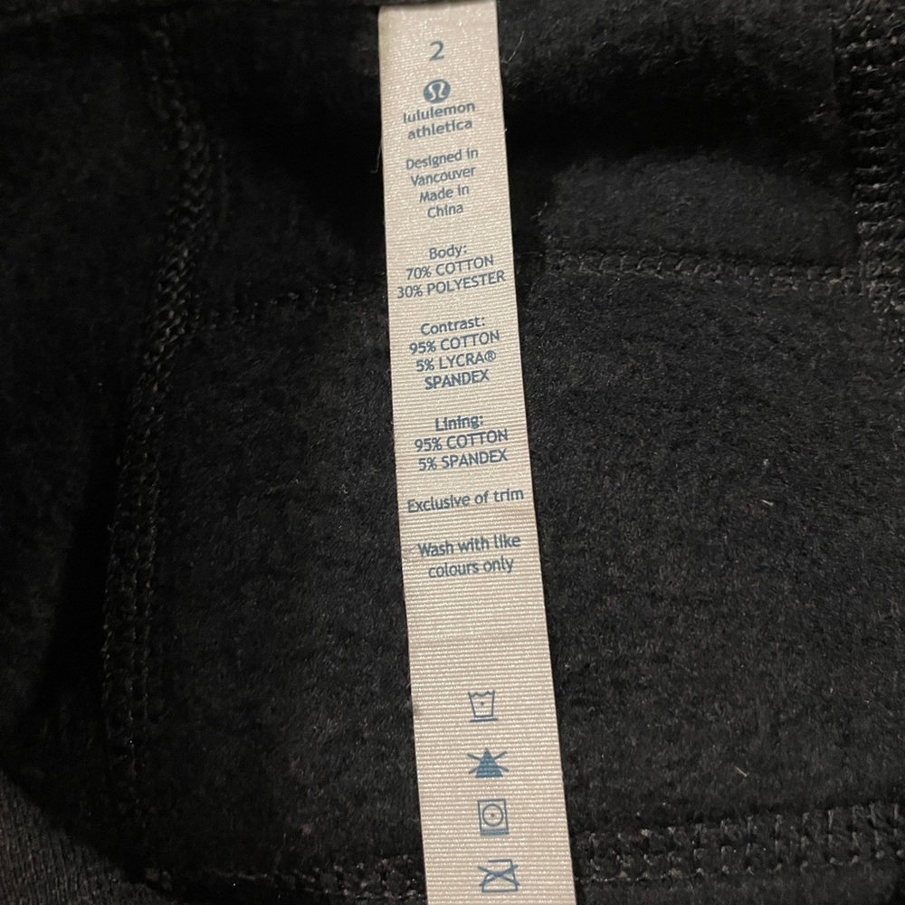 Lululemon Virasana Blanket Wrap Heathered Black - Picture 15 of 16